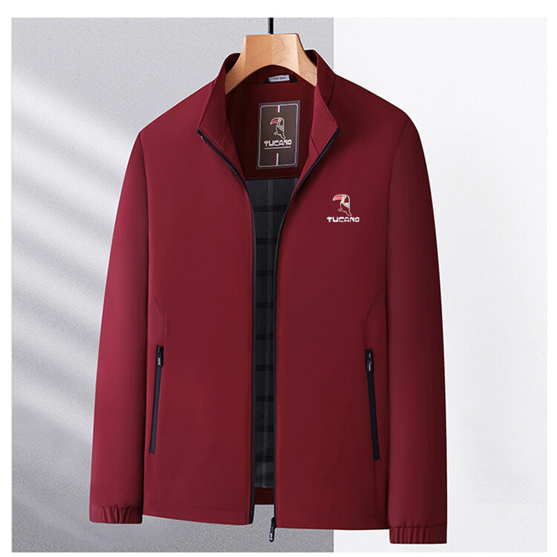 Men's Modern Leisure Jacket with Innovative Design Lisslune