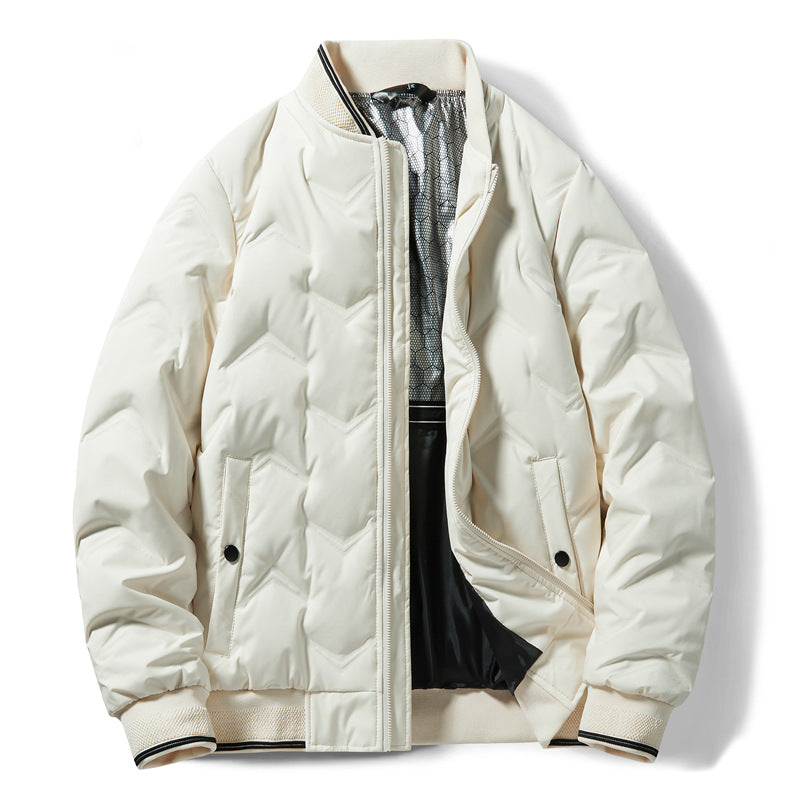 Men's quilted winter jacket with insulating inner lining Lisslune