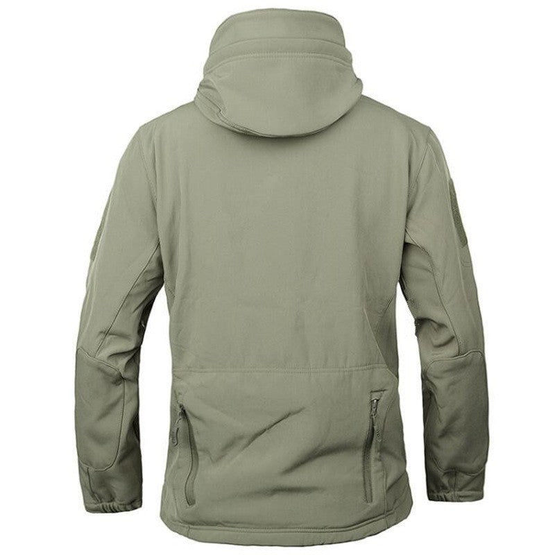 Men's multifunctional outdoor jacket with insulating fleece lining and practical zip pockets Lisslune