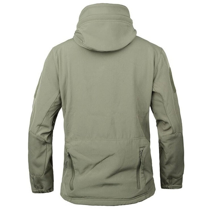 Men's multifunctional outdoor jacket with insulating fleece lining and practical zip pockets Lisslune