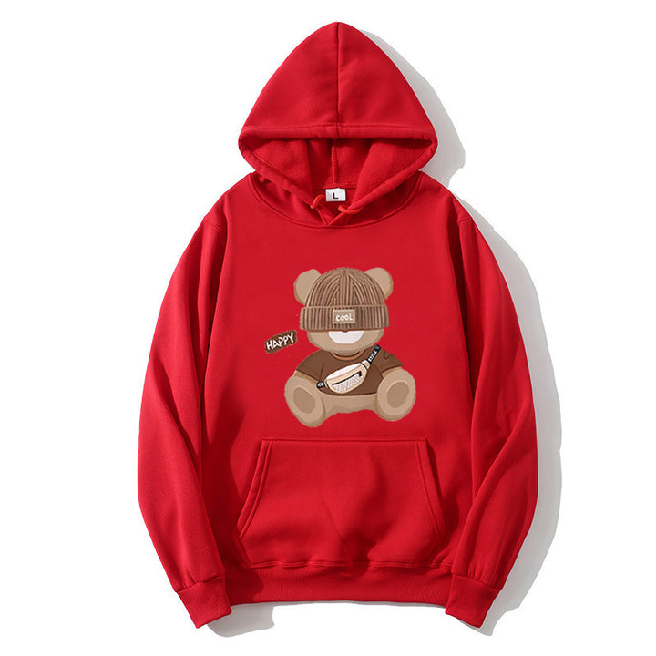 Women's hoodie with unique bear motif Lisslune