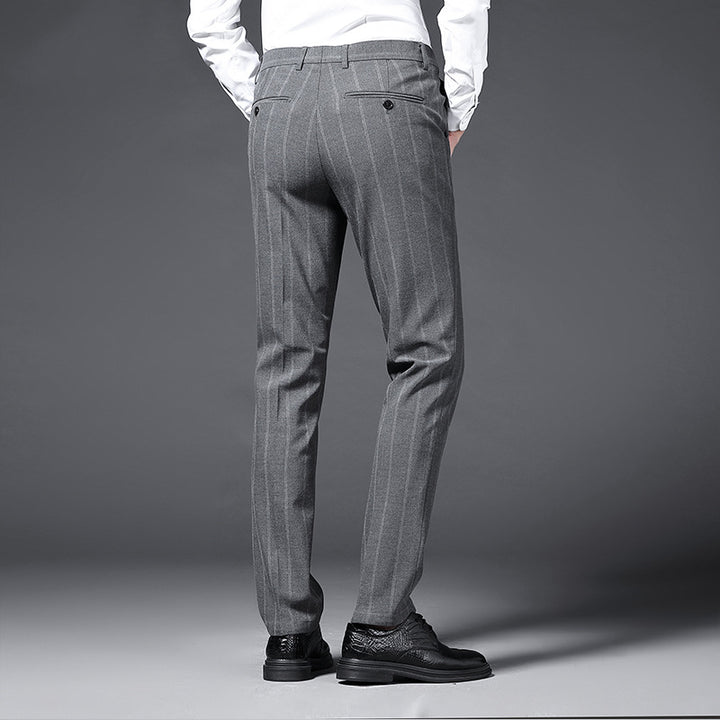 Men's elegant striped suit pants Lisslune