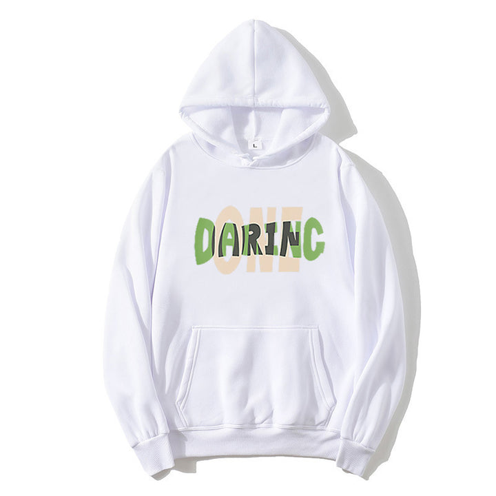 Women’s hoodie with large printed lettering Lisslune