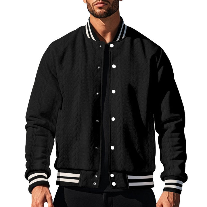 Men's casual cardigan in sporty style Lisslune