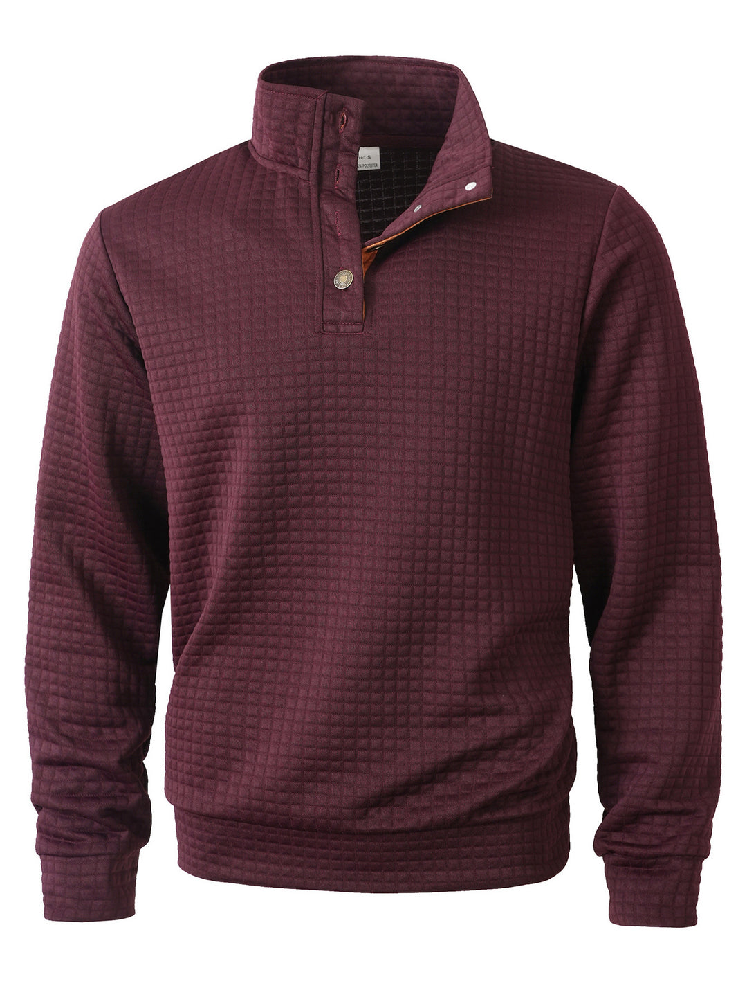 Men's stylish sweater with fashionable stand-up collar Lisslune
