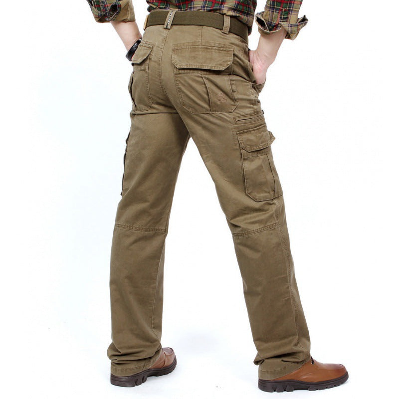 Men's cargo pants with versatile storage and durable material Lisslune