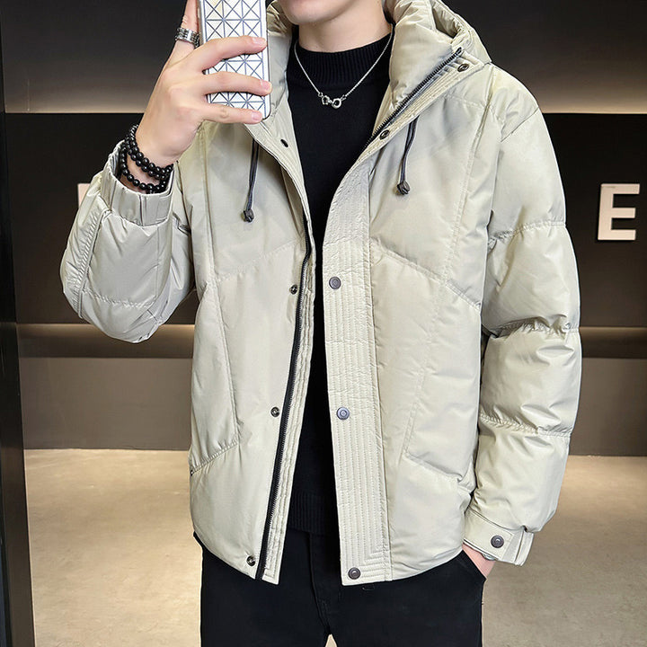 Men's Quilted Functional Jacket with Insulating Hood Lisslune