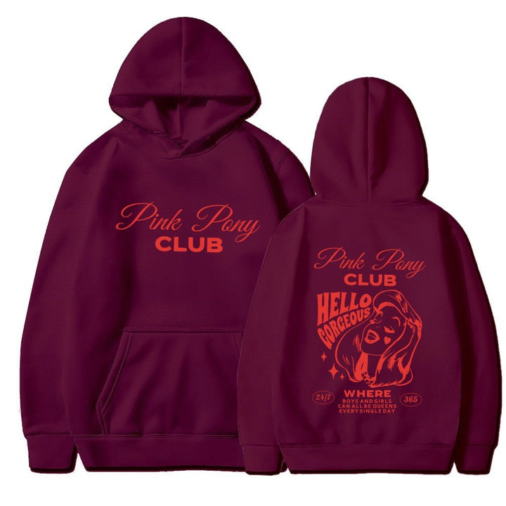 Women's hoodie with creative graphic design Lisslune