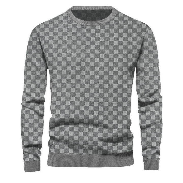 Men's structured sweater with modern design Lisslune