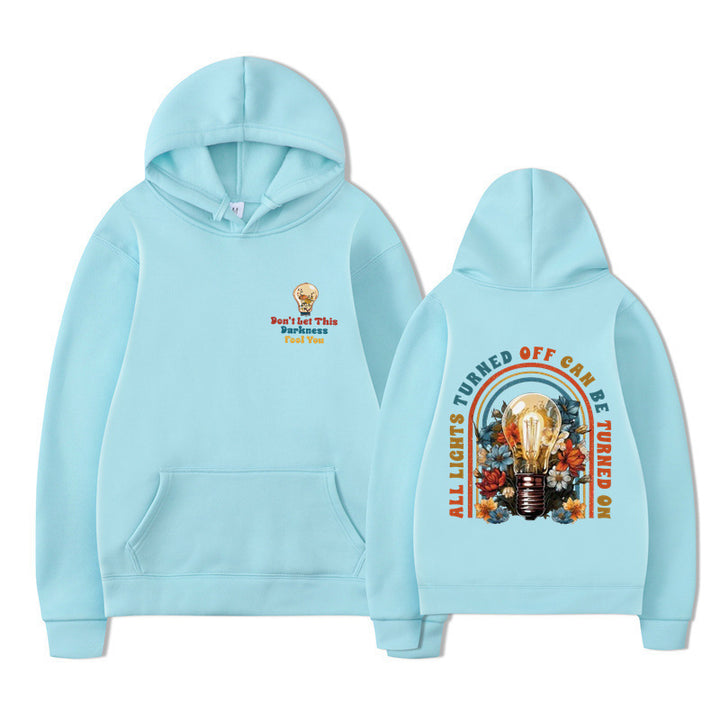 Women's hoodie with colorful design and relaxed fit Lisslune