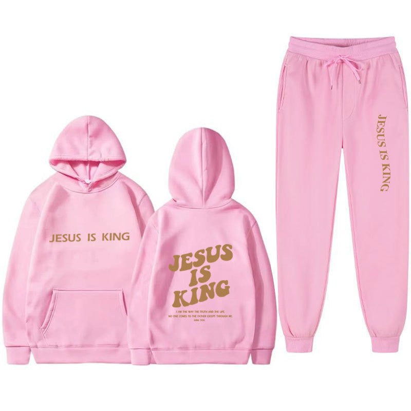 Women's Sweatshirt and Jogging Pants Set Lisslune