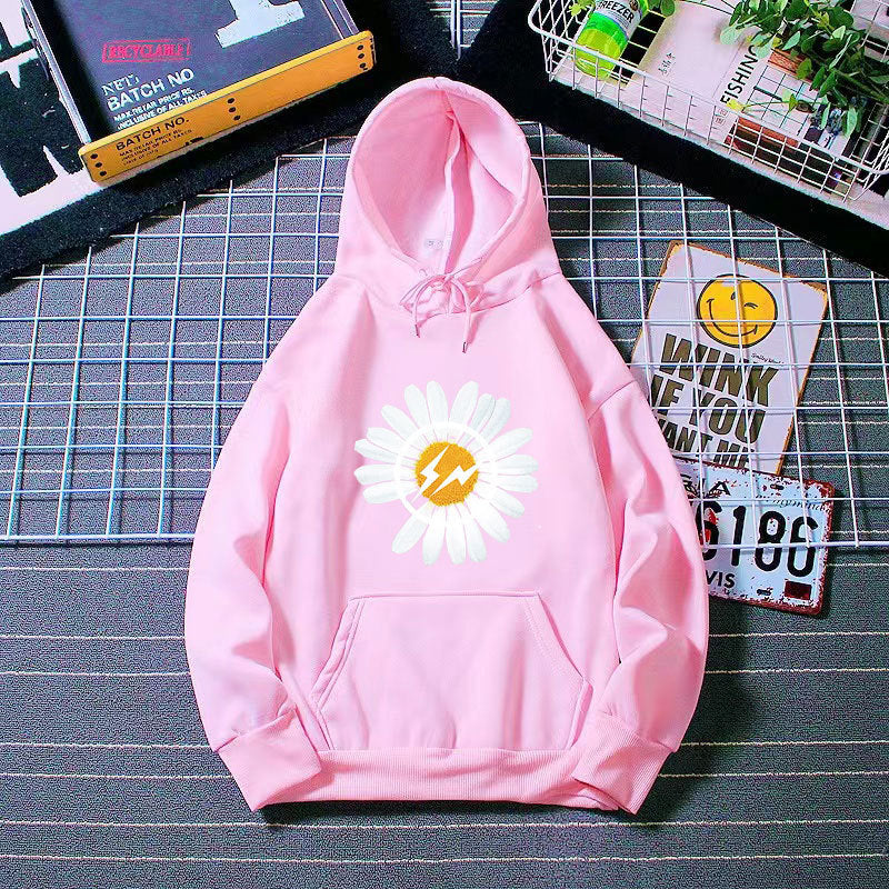 Women's hoodie with floral design Lisslune