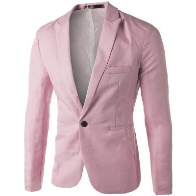 Men's Elegant Blazer with Modern Cut and Fine Details Lisslune