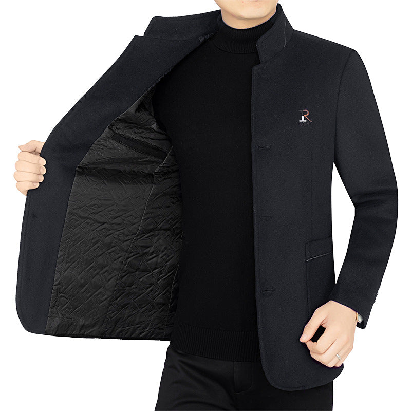 Man elegant winter jacket Lisslune
