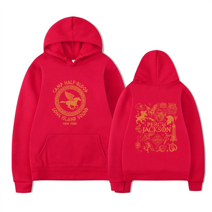 Women's hoodie with artistic mythology print Lisslune