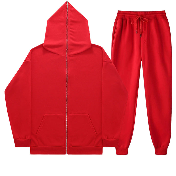 Women's casual set with relaxed zip hoodie and comfortable jogging pants Lisslune
