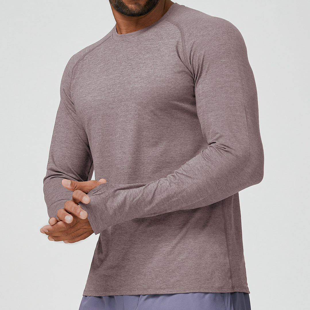 Men's Sporty Thermal Long Sleeve Shirt Lisslune