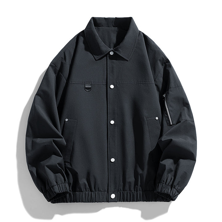 Men's casual transitional jacket with functional design Lisslune