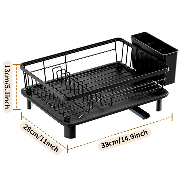 Lisslune | Practical Dish Dryer with Water Drain
