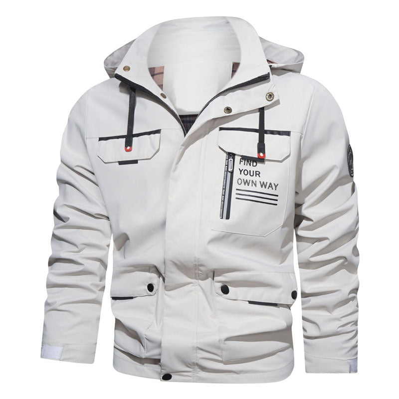 Men's Functional Transitional Jacket with Practical Pockets and Stylish Design Lisslune