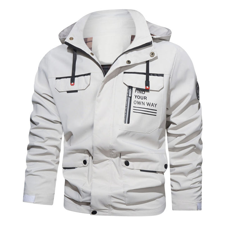 Men's Functional Transitional Jacket with Practical Pockets and Stylish Design Lisslune