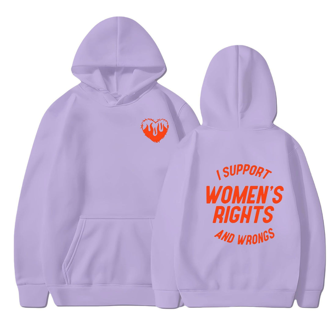 Women's hoodie with inspiring message design Lisslune