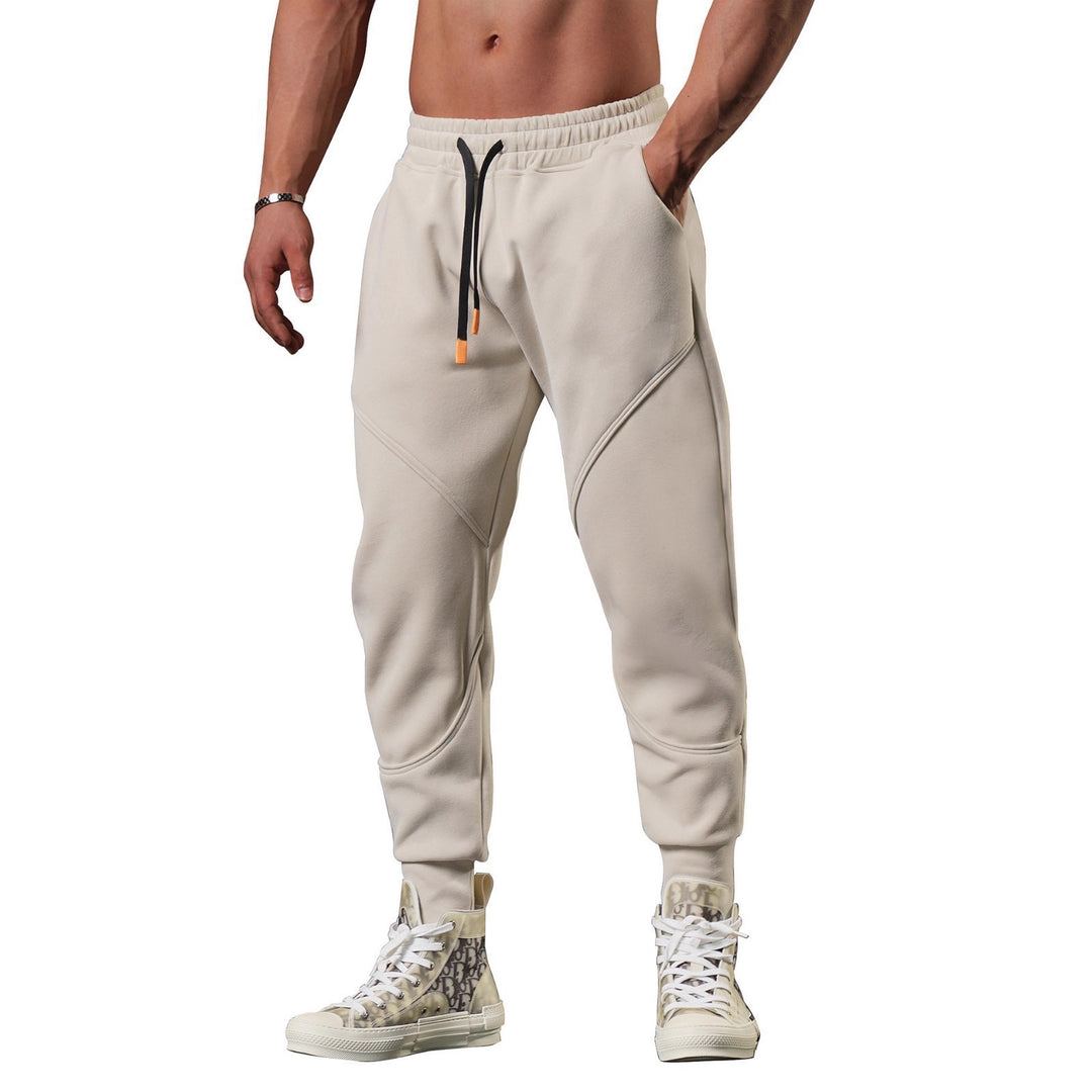 Men's sporty sweatpants with innovative cut and practical pockets Lisslune