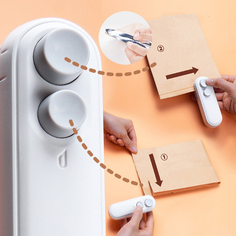 Lisslune | Rechargeable heat welding device with cutter
