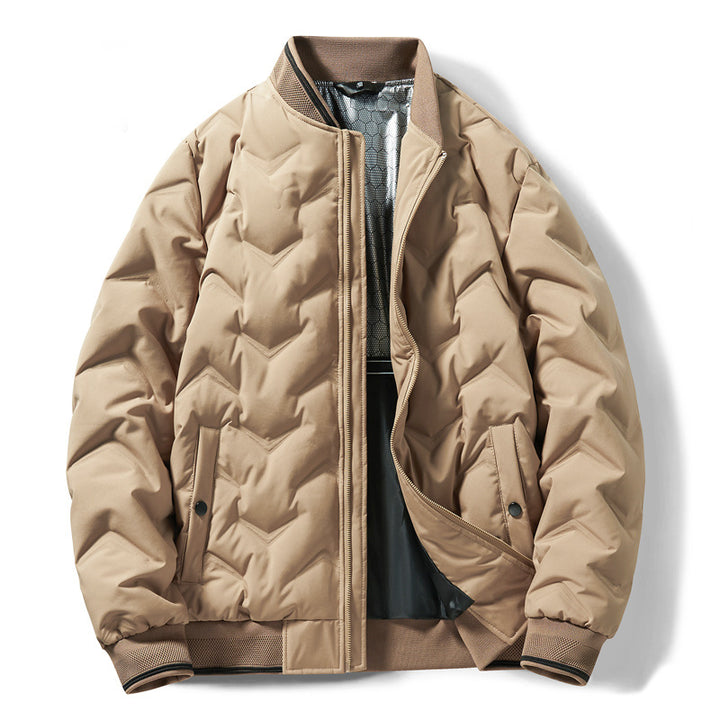 Men's quilted winter jacket with insulating inner lining Lisslune