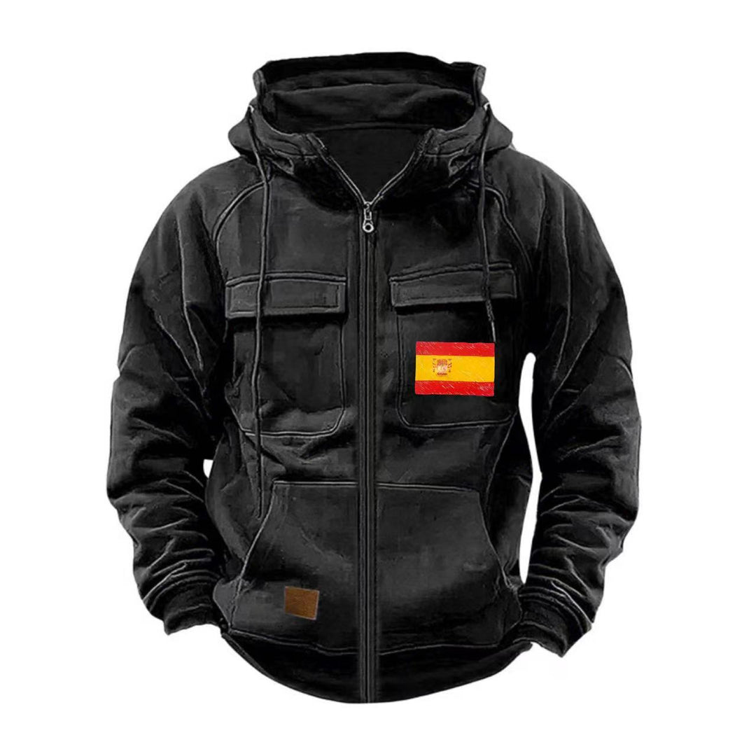 Men's functional jacket with multiple pockets Lisslune
