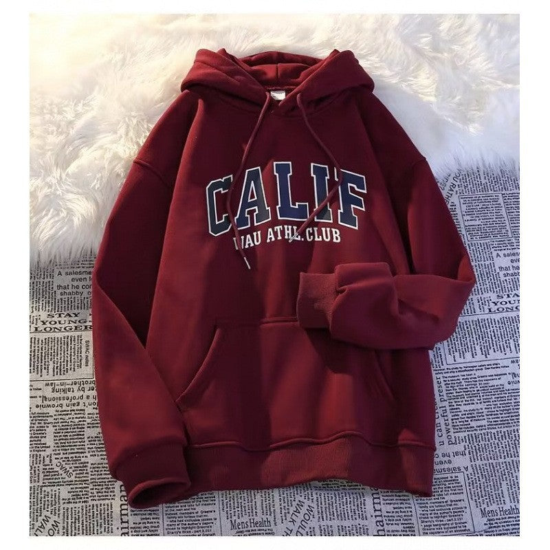 Women's hoodie with eye-catching Uni logo and soft inner lining Lisslune
