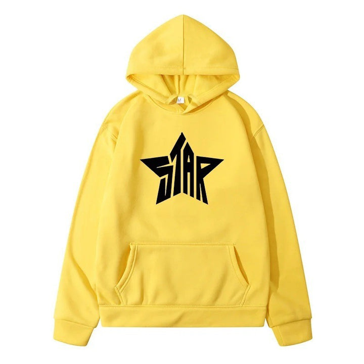 Women's hoodie with stylish star motif Lisslune