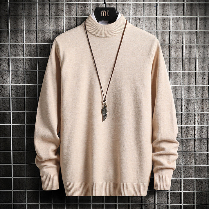 Men's turtleneck sweater made of soft knit quality Lisslune