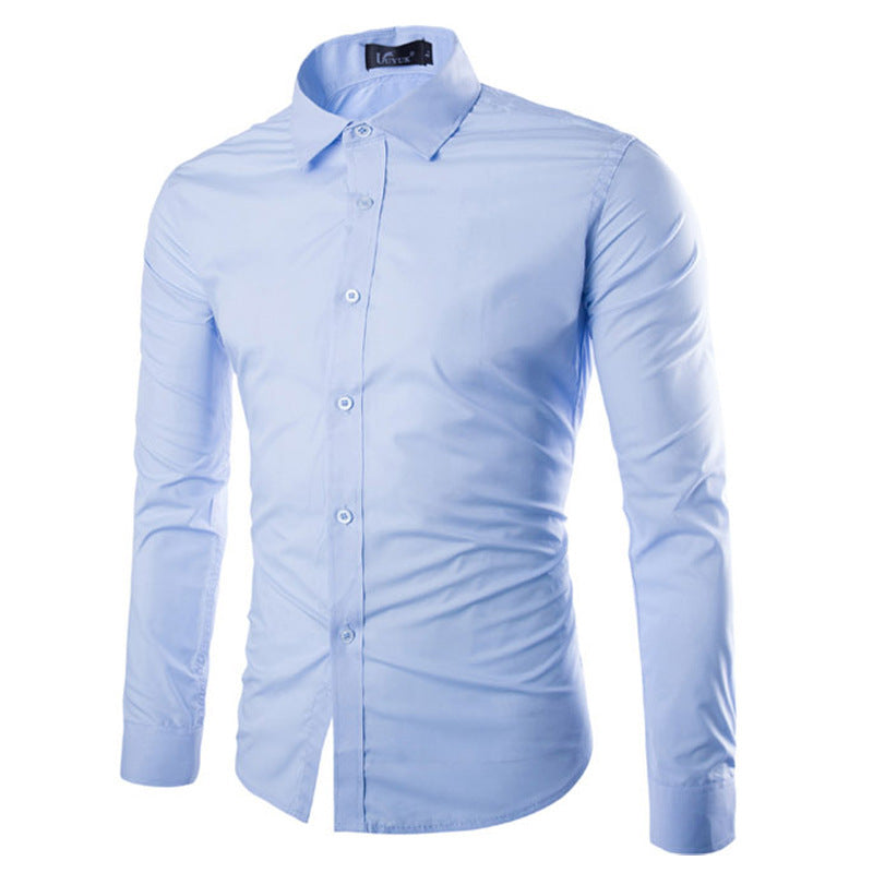 Men's elegant long sleeve shirt Lisslune