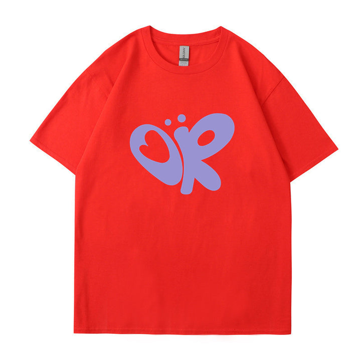 Women's casual T-shirt with unique graphic print Lisslune