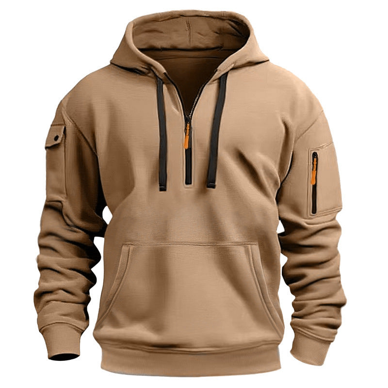 Men's sweatshirt with functional pockets Lisslune