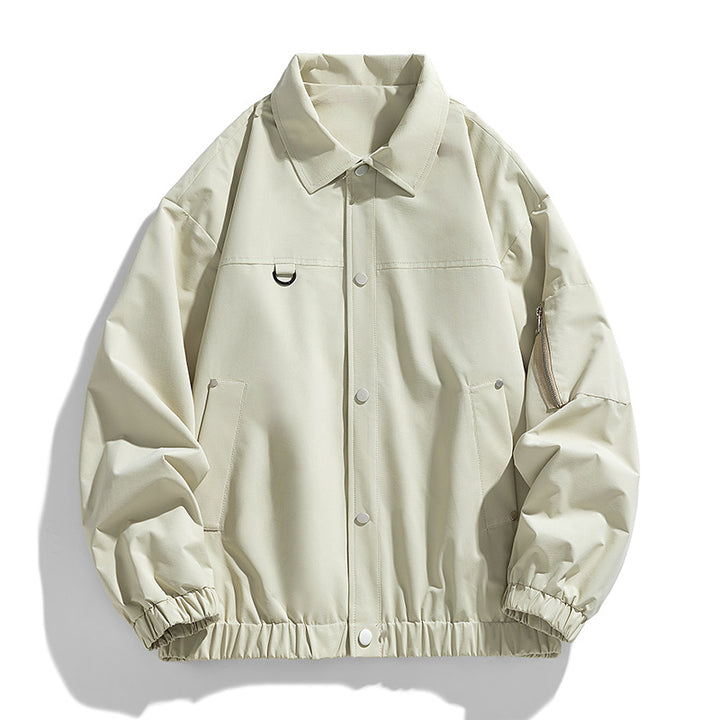 Men's casual transitional jacket with functional design Lisslune