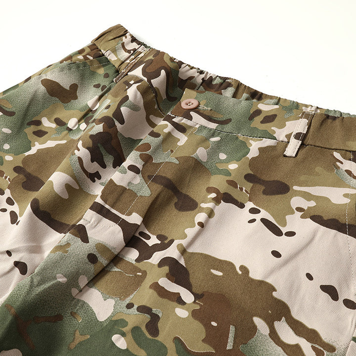 Men's cargo pants in camouflage design Lisslune
