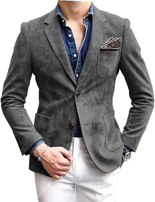 Men's elegant structured blazer Lisslune