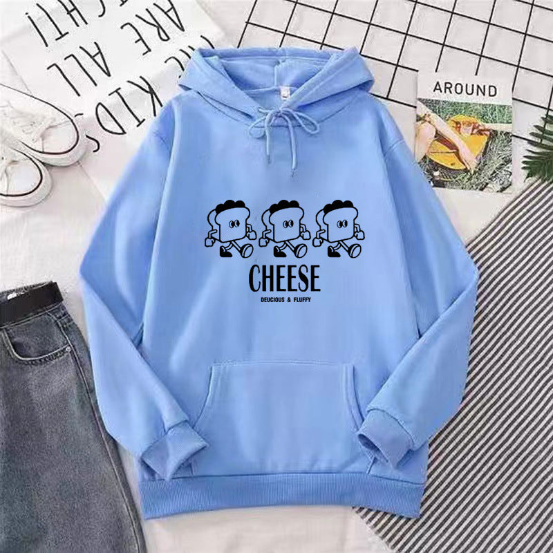 Women's hoodie with creative cartoon print Lisslune