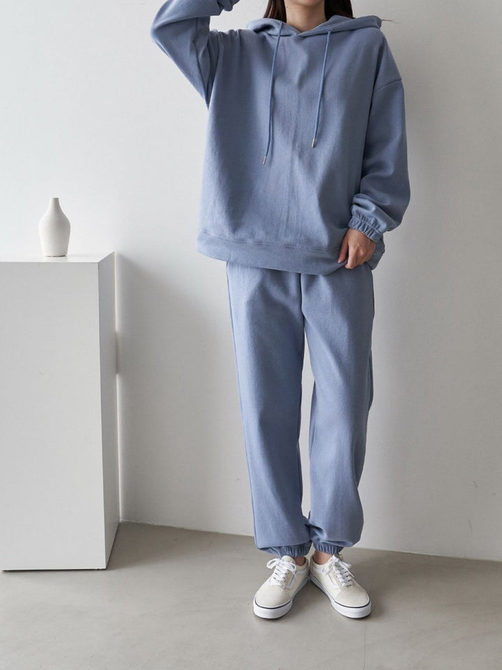 Women's casual hoodie and sweatpants set made of soft cotton material Lisslune