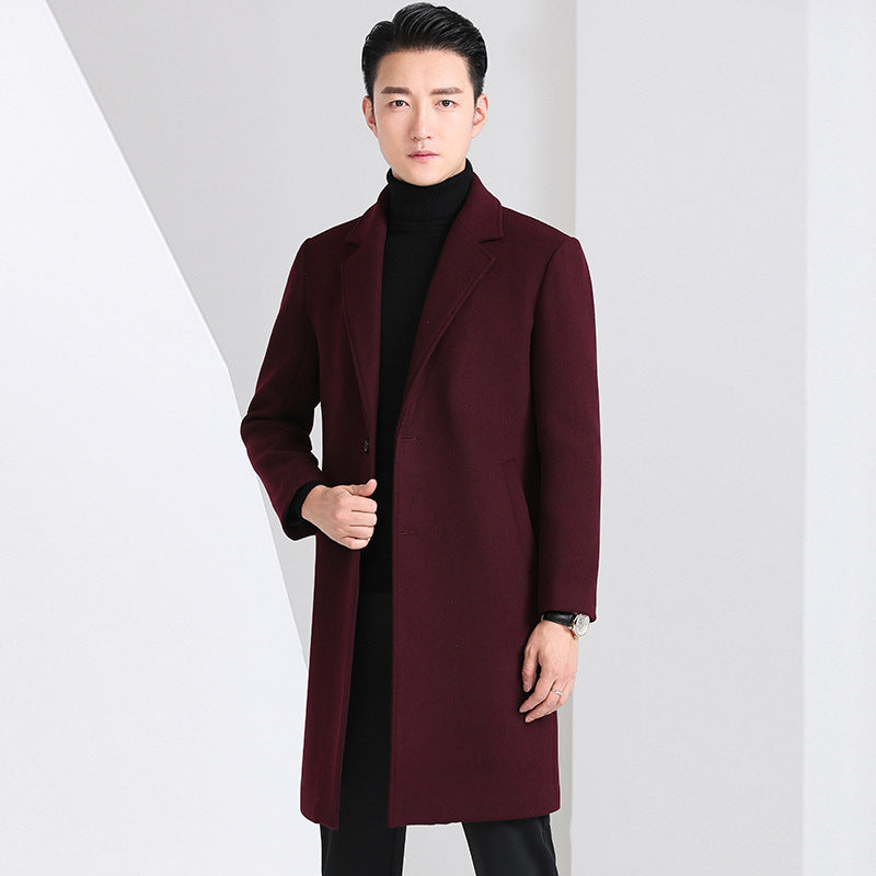 Men's Elegant Long Coat Lisslune