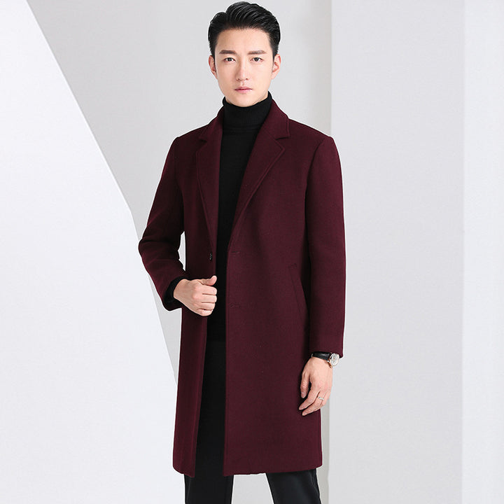 Men's Elegant Long Coat Lisslune
