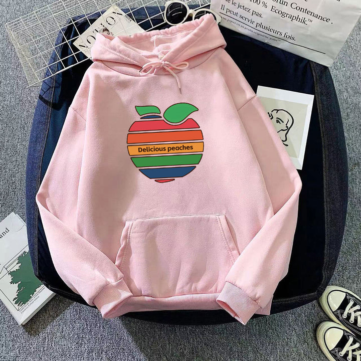 Women's hoodie with cheerful fruit motif Lisslune