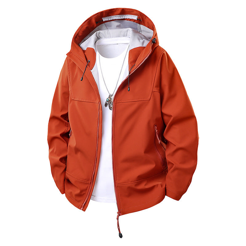 Men's Technical All-Weather Jacket with Removable Hood Lisslune