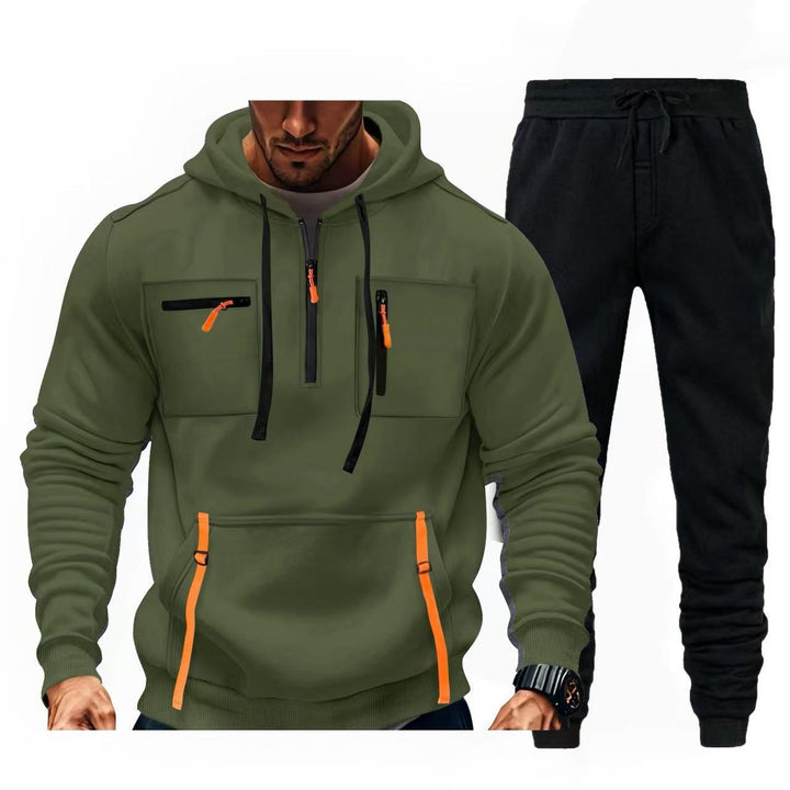 Men's multifunctional hoodie and jogging pants combination Lisslune