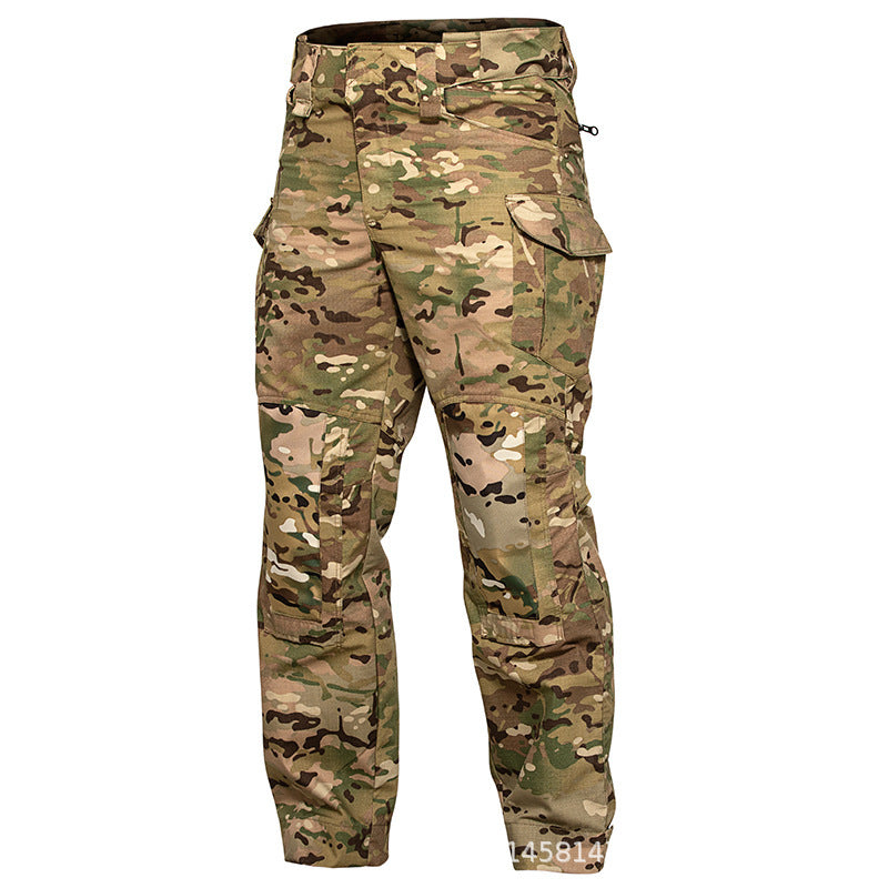 Men's tactical cargo pants with versatile pockets and durable material Lisslune