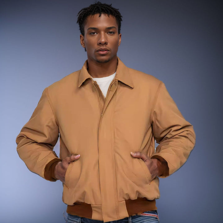 Men's comfortable transitional jacket with light lining Lisslune