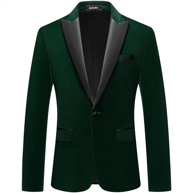 Men's elegant tuxedo blazer with satin lapels and fine texture Lisslune