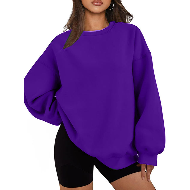 Women Casual Oversized Sweater with Loose Cut Lisslune